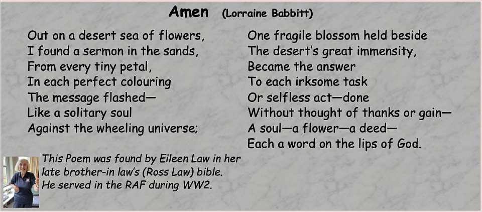 Amen Poem