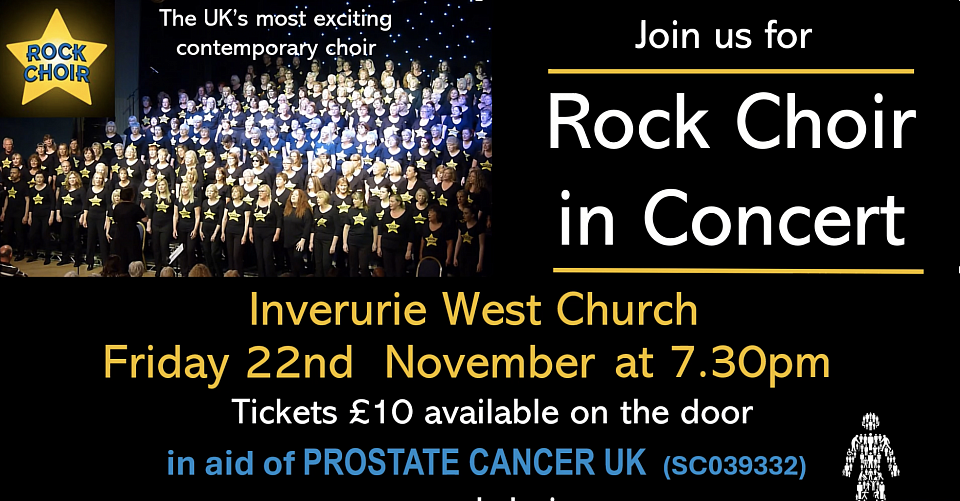 Rock Choir Concert Notice