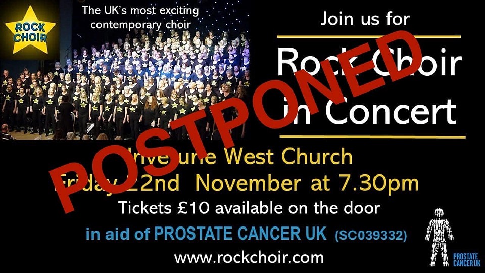 Rock Choir Concert Notice